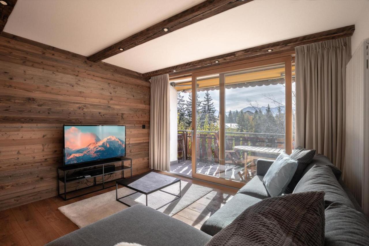 Apartment Etrier Crans-Montana Luaran gambar